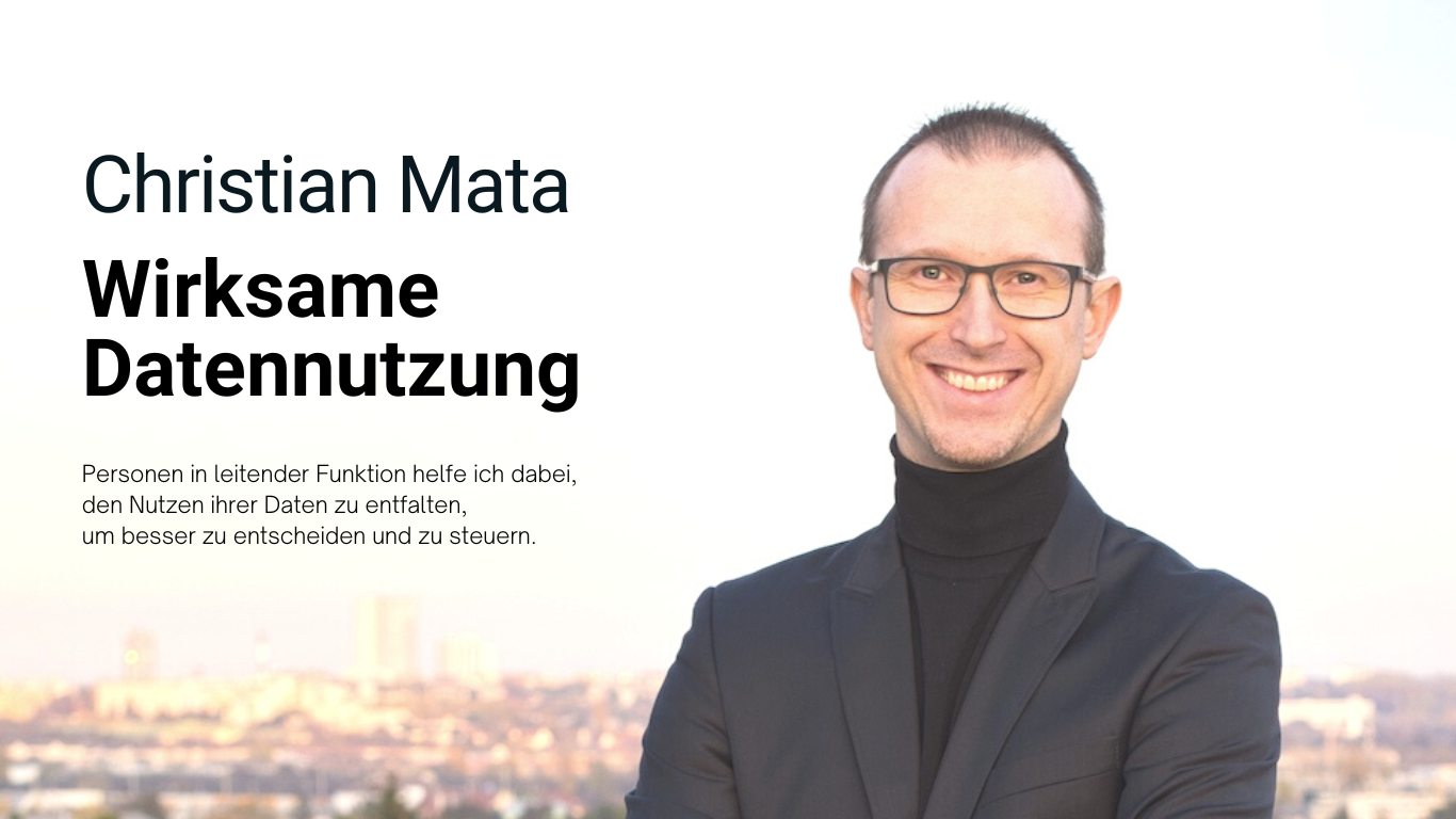 Christian Mata - Wirksame Datennutzung